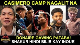 Casimero Cdan Nagalit Nagbanta  Donaire Gawing Pataba Sa Japan Stevenson Wala Bilib Kay Inoue