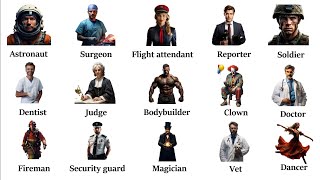 200+ Jobs and Occupations Vocabulary| Jobs and Occupations in English + Self -Test| Amazing pictures