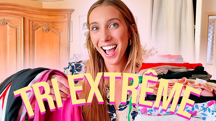 JE TRIE TOUT MON DRESSING (ÉTÉ ÉDITION 2025)