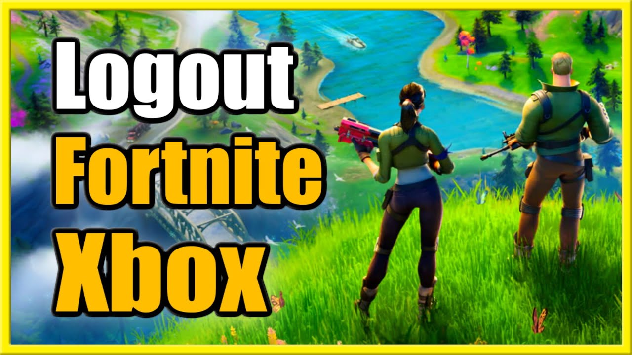 How to UNLINK & LOGOUT of Fortnite on Xbox One (Fastest Method!) - YouTube
