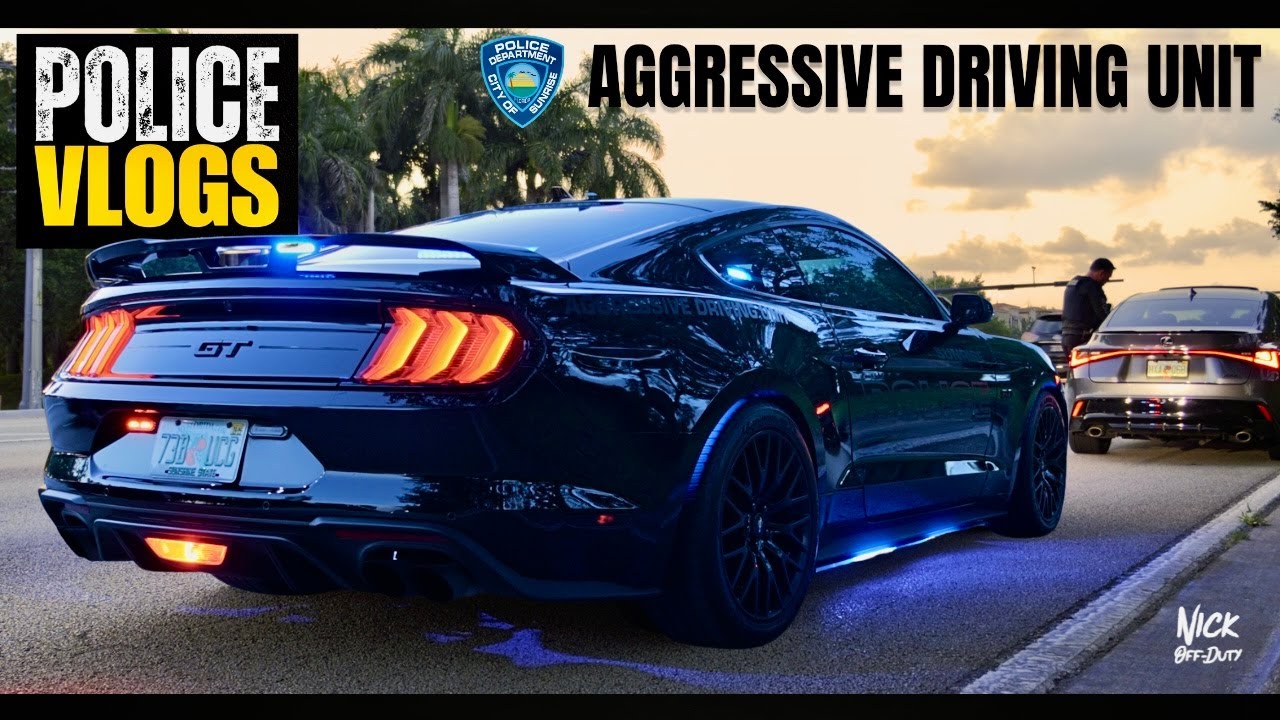 POLICE VLOGS- Aggressive Driving Unit (Sunrise Police Department)