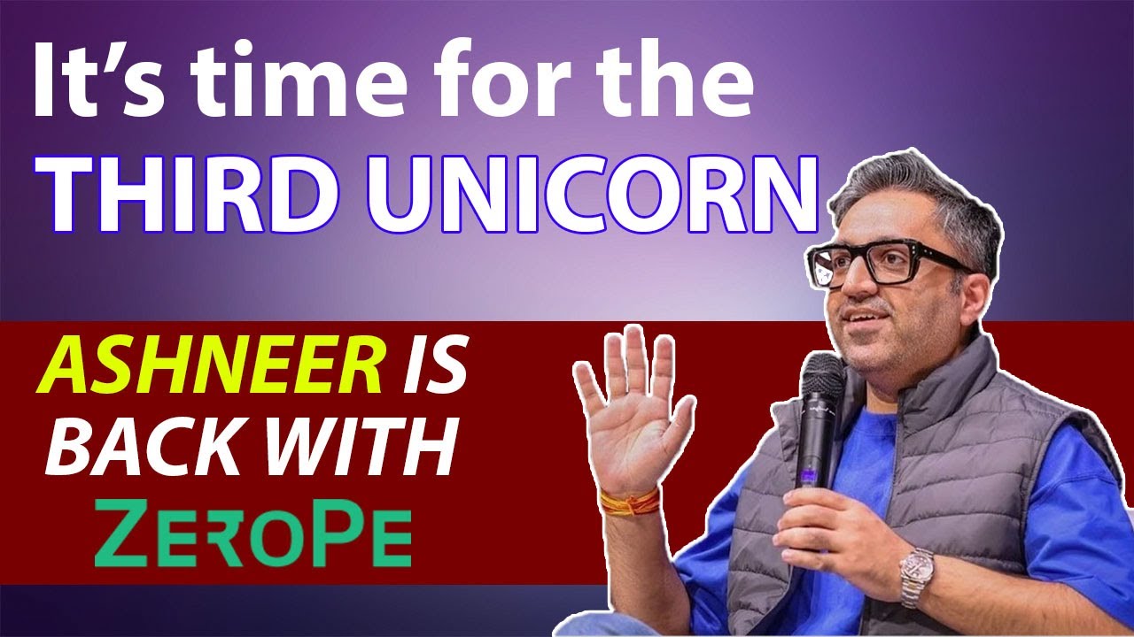 Ashneer Grover Ventures into Fintech with ZEROPE! YouTube