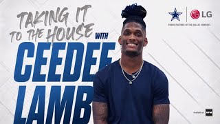 Famous Taking It To The House w/ Dallas Cowboys CeeDee Lamb - Episode 1 - LG USA Profile