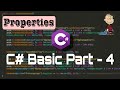 C# Basic Part - 4 (Bangla) l Properties l Setter Getter Method l AIUB l OOP2 l C#