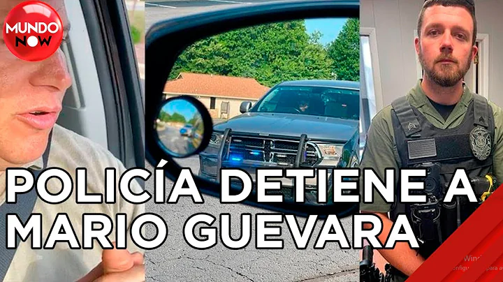 POLICA HACE LLORAR A MARIO GUEVARA! Lo detuvo y le...