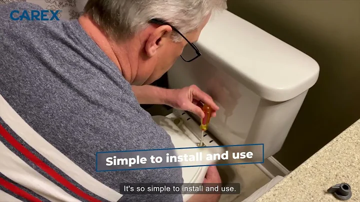 Carex Toilet Safety Frame - Unboxing, Installation, & Review