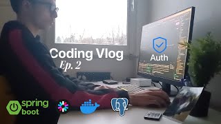 Coding Vlog #2 – Starting the Auth System (Microservices Project) #coding #vlog