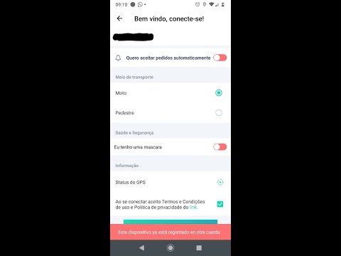Não consigo logar na conta da rappi solução Este dispositivo registrado em outra conta Como Resolver