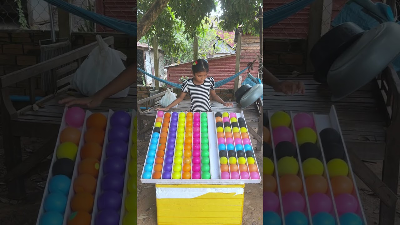 Spotting The Pattern In This Color Balls Puzzle Requires Sharp Eyes And Strong Logical Thinking