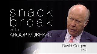 David Gergen - Trump, Watergate, and the Media  |  Snack Break with Aroop Mukharji Profile