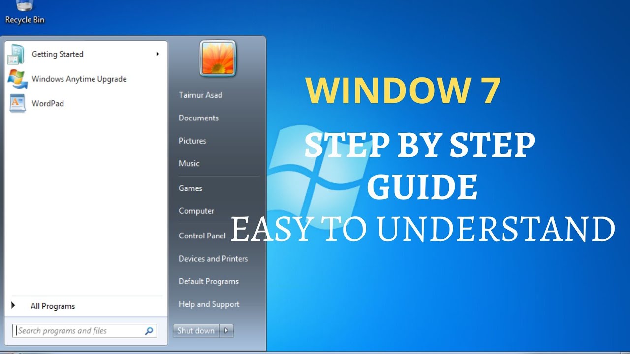 "Windows 7 Tips and Tricks" || "How to use windows 7" - YouTube