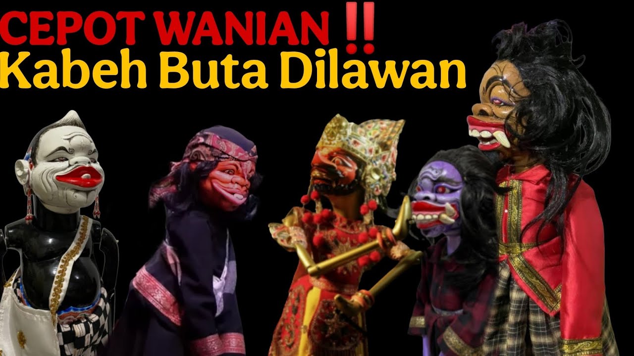 Si CEPOT WANIAN‼️BABEH SEMAR DIGANGGU CEPOT BERJIBAKU | WAYANG GOLEK ASEP SUNANDAR SUNARYA