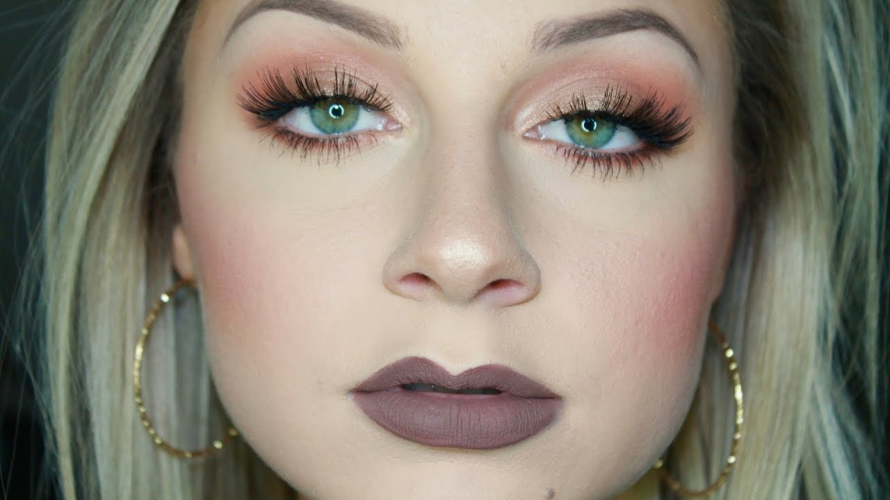 Easy Warm Fall Makeup ! - GRWM - YouTube