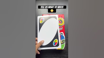 GIANT CUSTOMISABLE UNO CARDS 😱 We’ll try two new suggestions each video! #uno #unogameplay