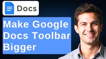 How To Make Google Docs Toolbar Bigger | Google Docs Toolbar Too Small Fix [2025 Guide]