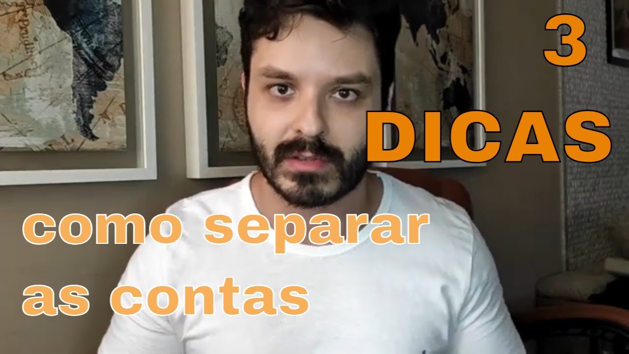 COMO SEPARAR AS CONTAS DA EMPRESA