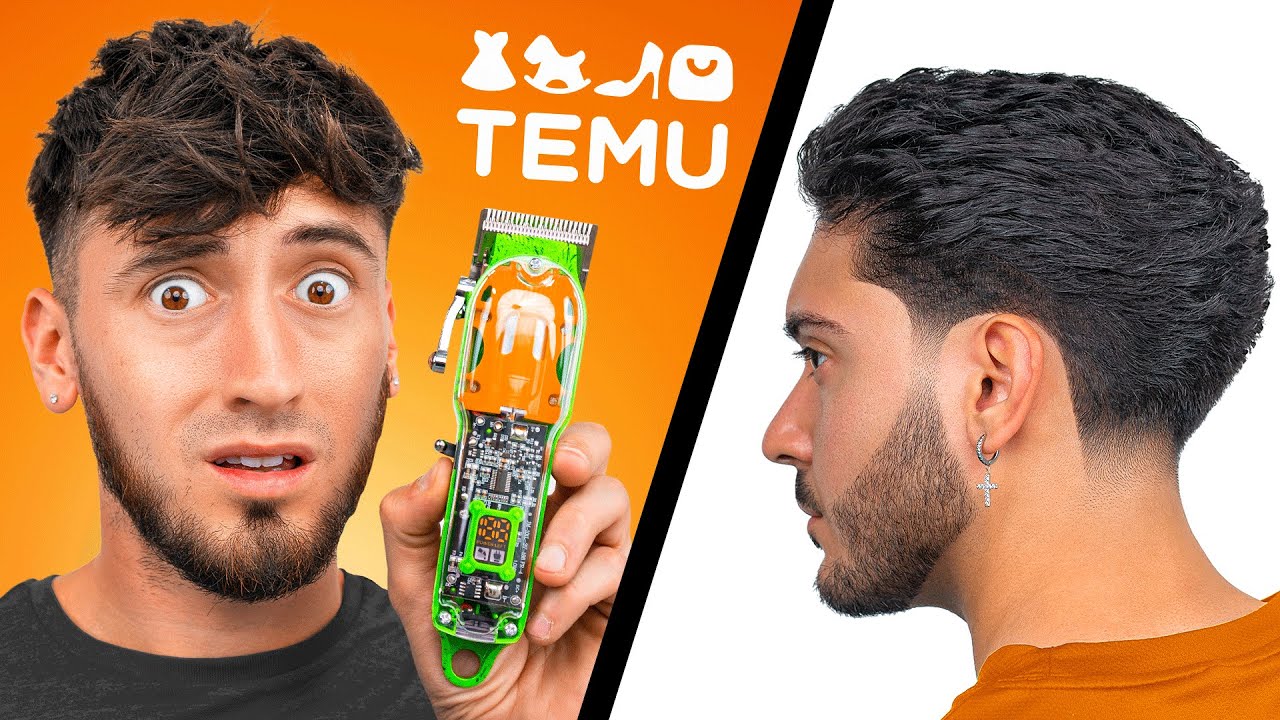 Upgrade Your Haircut Game With Professional Hair Clippers - Temu