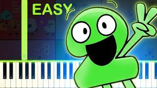 Download lagu BFDI The Power of Two Theme Song - EASY Piano Tutorial