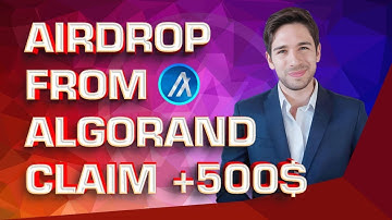 ALGORAND Crypto Work | Airdrop