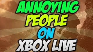 COD GHOSTS: ANNOYING PEOPLE ON XBOX LIVE #1