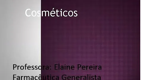 Como podem ser classificados os cosméticos?