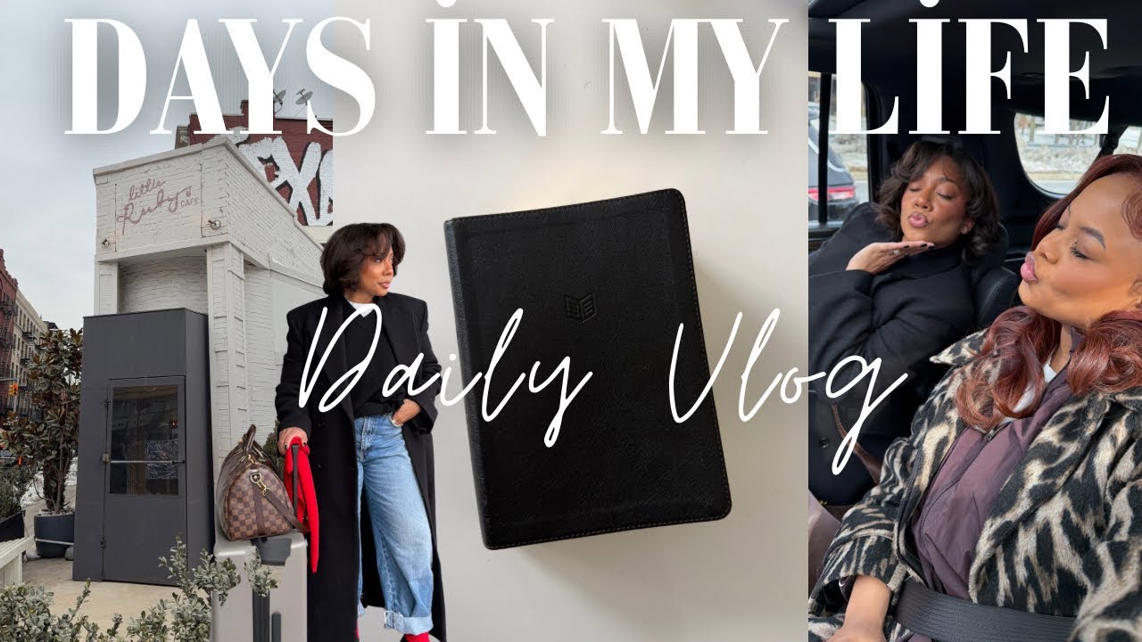 BOLDNESS IN CHRIST | bible study, Nyc event, new luggage, & more | a daily vlog