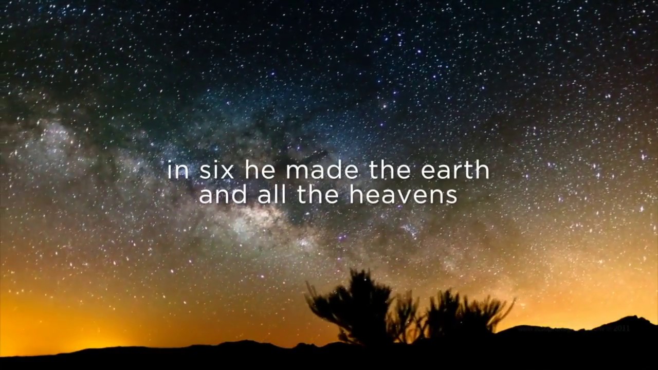 God Rested- Andrew Peterson - YouTube