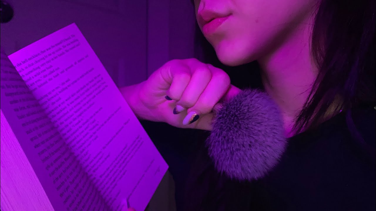 ASMR | 📖 Inaudible reading + personal attention 📖 - YouTube