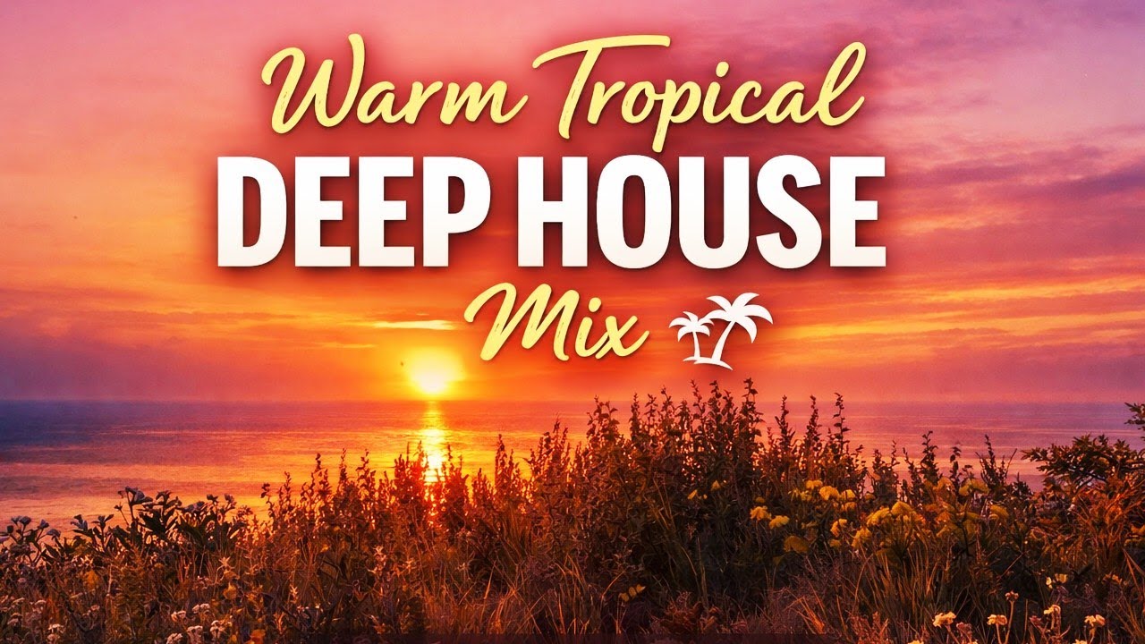 Warm Deep House Tropical Mix ☀️ Relax & Chill | Instrumental Background Music