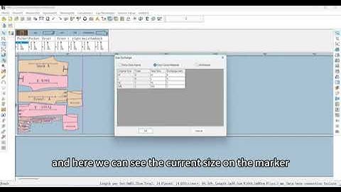 How to Exchange Size in #GetonAgain Garment #CAD Software #Marker System