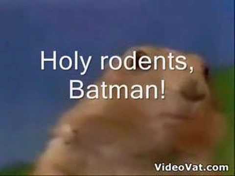Dramatic Chipmunk Batman