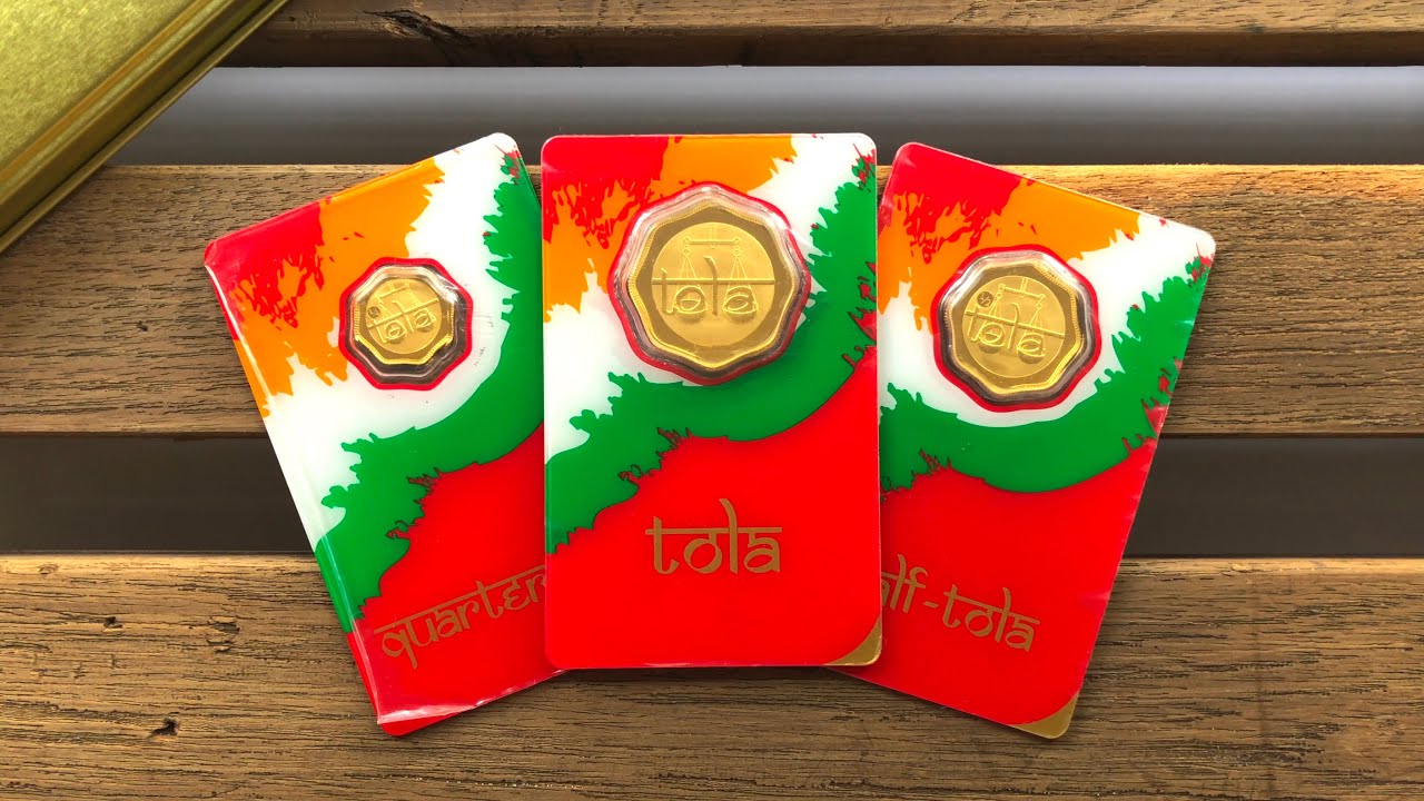 MMTCPAMP Tolas Gold Tolas Quarter, Half and Full Gold Tolas