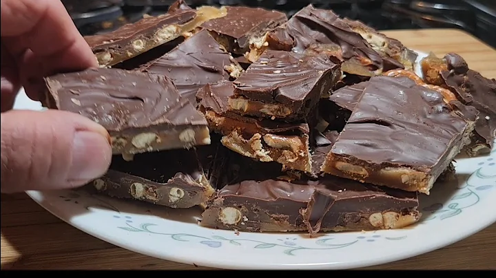 Chocolate Caramel Pretzel Bark