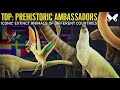 Top national prehistoric animals of each country part 1 national icons size comparison