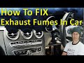 Diesel Exhaust Smell Inside Car or Fuel Smell in Car??