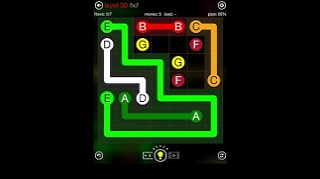 Flow Free Intro Classic Pack 7x7 Level 30