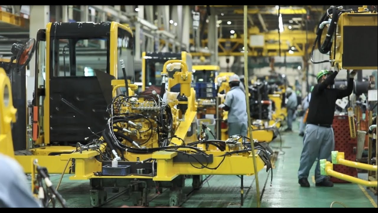 コマツ 大阪工場 100周年記念映像