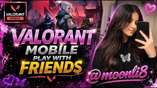 Best Valorant Mobile Gameplay | Road to Radiant | @moonli8 #valomobile #valorant  #moonli8