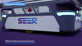 SEER Automated Guided Vehicle SLAM AGV/AMR docking trolley