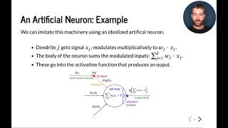 Cornell CS 5787: Applied Machine Learning. Lecture 14. Part 1: An Artificial Neuron