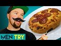 Men Try Cheap vs Expensive Taste Test - Personal Pizza