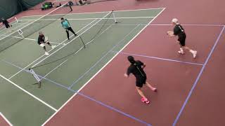 Wyatt Stone + Dutch Phillips vs Ernie Ortiz + Stetson James Owensby @ Woodlands CC MD4.5 Match 3