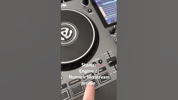 Steams EngineDj Numark Mixstream pro Go #numarkdj #enginedj #music #mixstream #dj #numark #stems