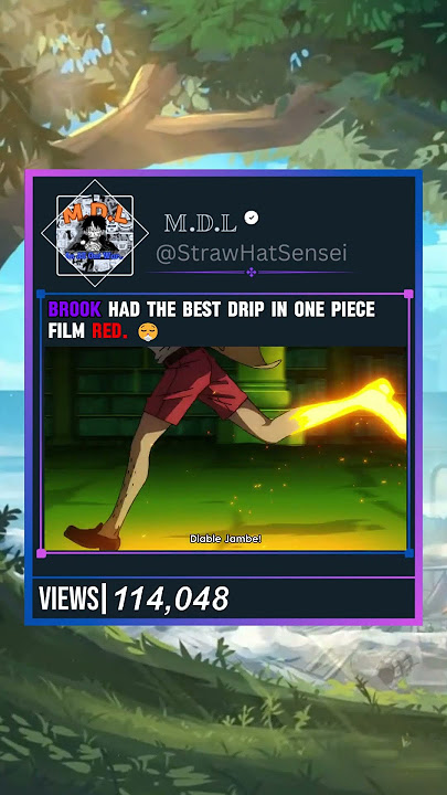 Brook Had The Best Drip In One Piece Film Red