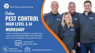 Pest Control Marketing Automation with Go High Level