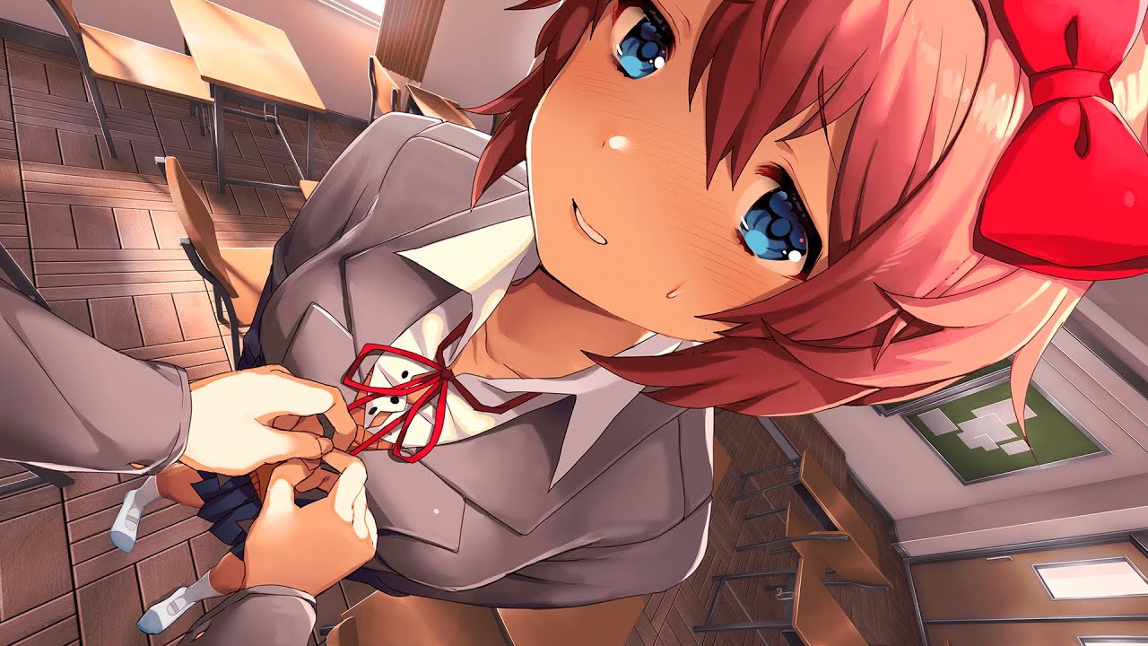 + Sayori + Minecraft Skin