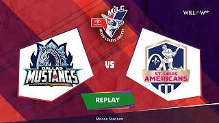Dallas Mustangs vs St. Louis Americans | Minor League Cricket Championship 2022