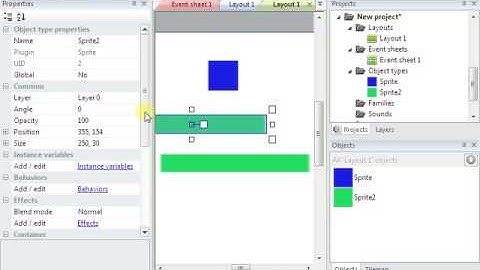como crear un juego con construct 2 basico y facil (P1) j77