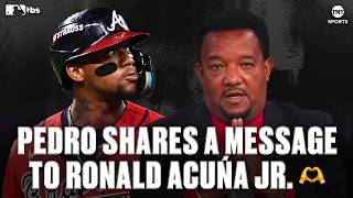 Pedro Shares a Heartfelt Message to Ronald Acuńa Jr. ❤️
