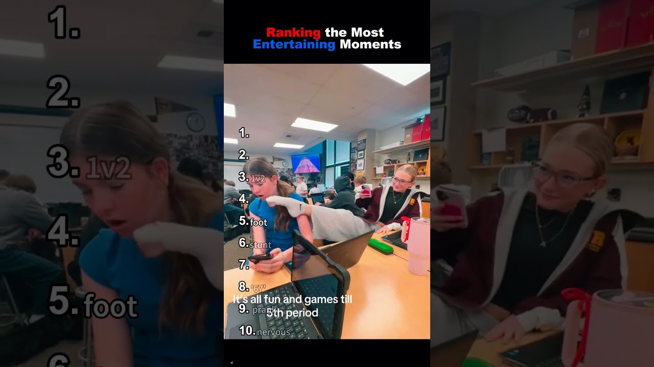 Ranking The Best School Moments Ever In History #funny #shorts #laugh #ranking #bestmoments